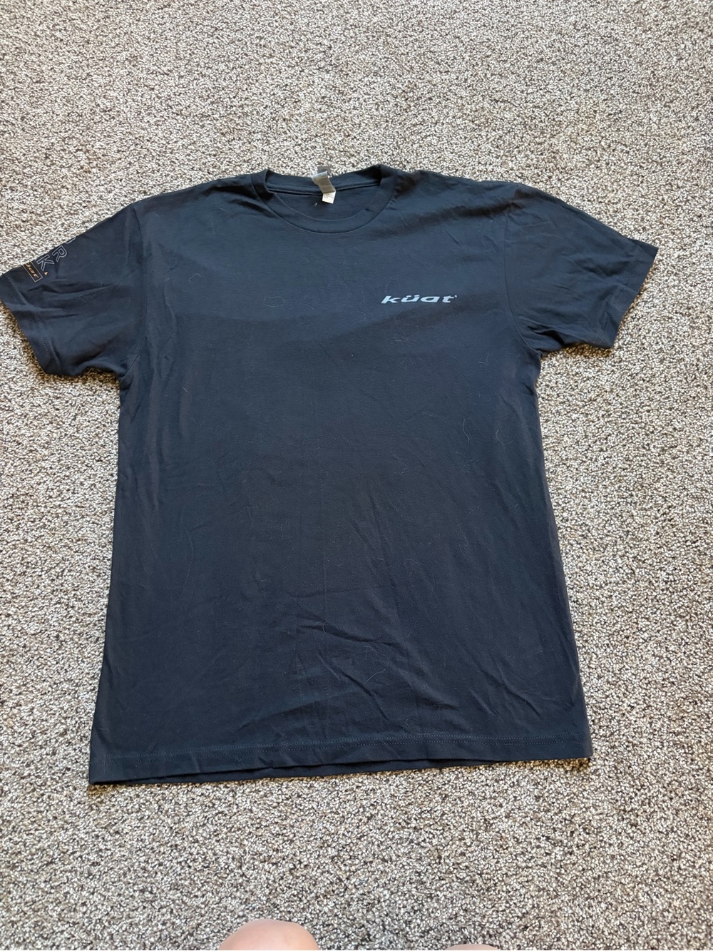 Men's Black Logo Crew Neck T-Shirt